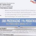 WSPARCIE UNII - 1% PODATKU